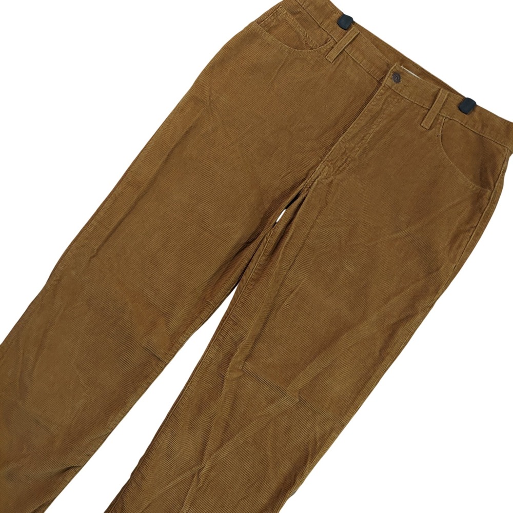 Levi's '94 Baggy Corduroy Pants Women 32 (Fits 36x31) Brown High Rise Wide Leg